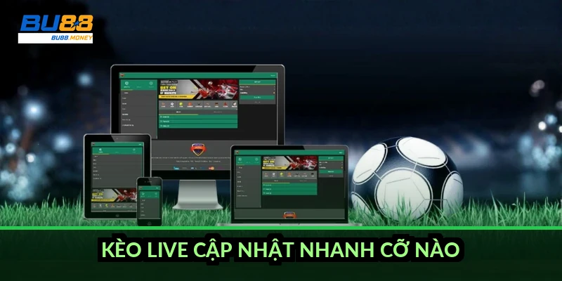 Kèo live cập nhật nhanh cỡ nào?