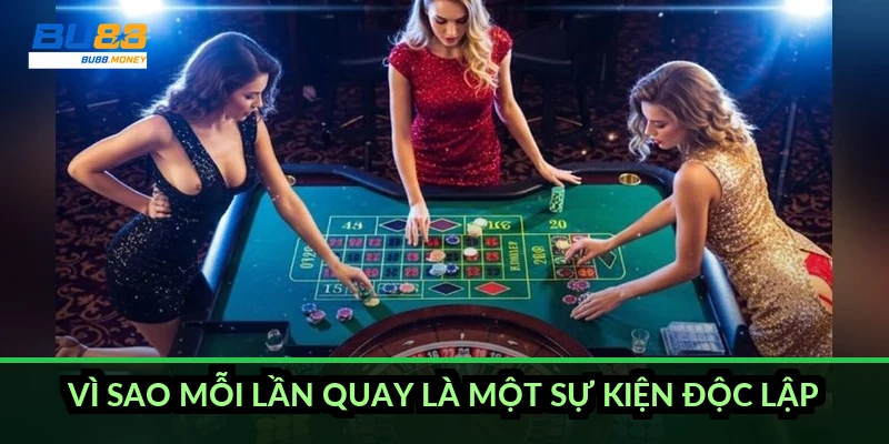Vì sao mỗi lần quay là một sự kiện độc lập?
