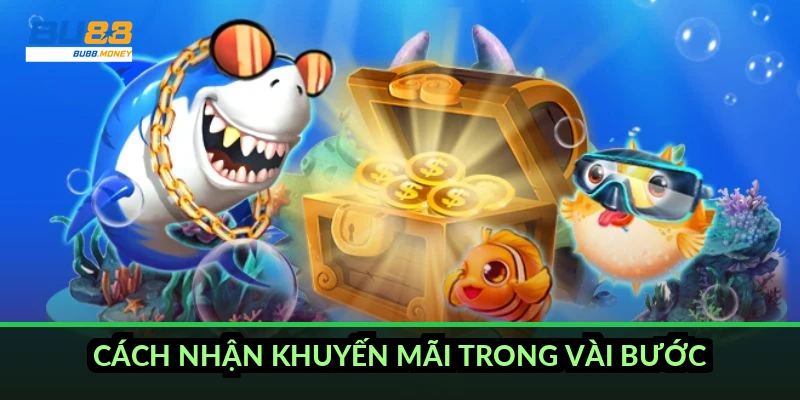 Cách nhận khuyến mãi trong vài bước