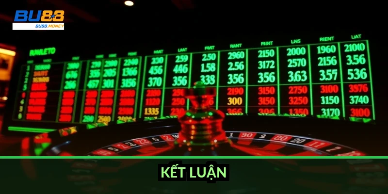 Cách đọc bàn Roulette: layout, cửa cược trong và cửa cược ngoài 5 Kết luận